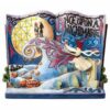 Enesco Disney Traditions Storybook Jack Skellington & Sally Once Upon A Nightmare Before Christmas Jim Shore 4057953