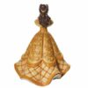 Enesco Disney Traditions Belle A Rare Rose Deluxe Beauty And The Beast Bella E La Bestia Jim Shore 6009139 - immagine 2