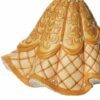 Enesco Disney Traditions Belle A Rare Rose Deluxe Beauty And The Beast Bella E La Bestia Jim Shore 6009139 - immagine 4