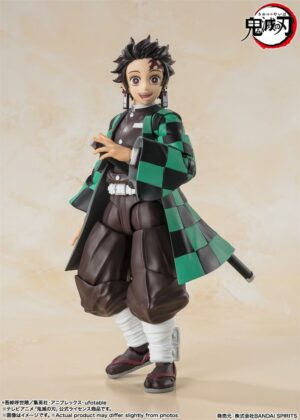 Bandai Spirits S.H. Figuarts Tanjiro Kamado Demon Slayer Kimetsu No Yaiba Thamashii Nations - immagine 2