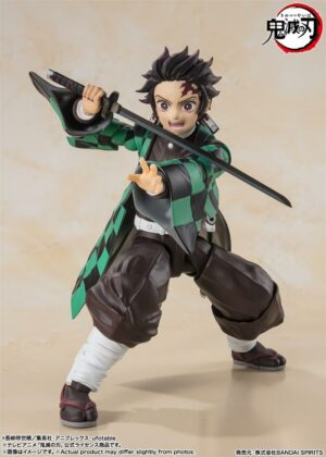 Bandai Spirits S.H. Figuarts Tanjiro Kamado Demon Slayer Kimetsu No Yaiba Thamashii Nations - immagine 3