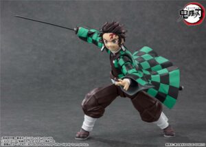 Bandai Spirits S.H. Figuarts Tanjiro Kamado Demon Slayer Kimetsu No Yaiba Thamashii Nations - immagine 5