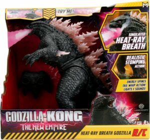 Jada Toys Heat Ray Breath Godzilla R/C Remote Control Godzilla x Kong: The New Empire - immagine 4