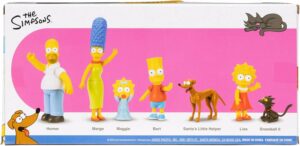 Jakks Pacific 7-Pack The Simpsons Mini Figures - immagine 3