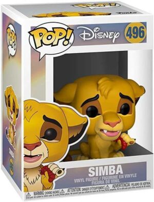 Funko POP! Disney Vinyl Figure Simba The Lion King - 496 - immagine 2