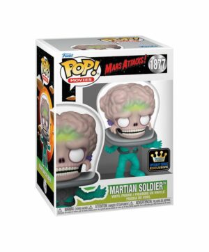 Funko POP! Movies Vinyl Figure Martian Soldier w/CH (GW) Mars Attacks - 1877 - immagine 2